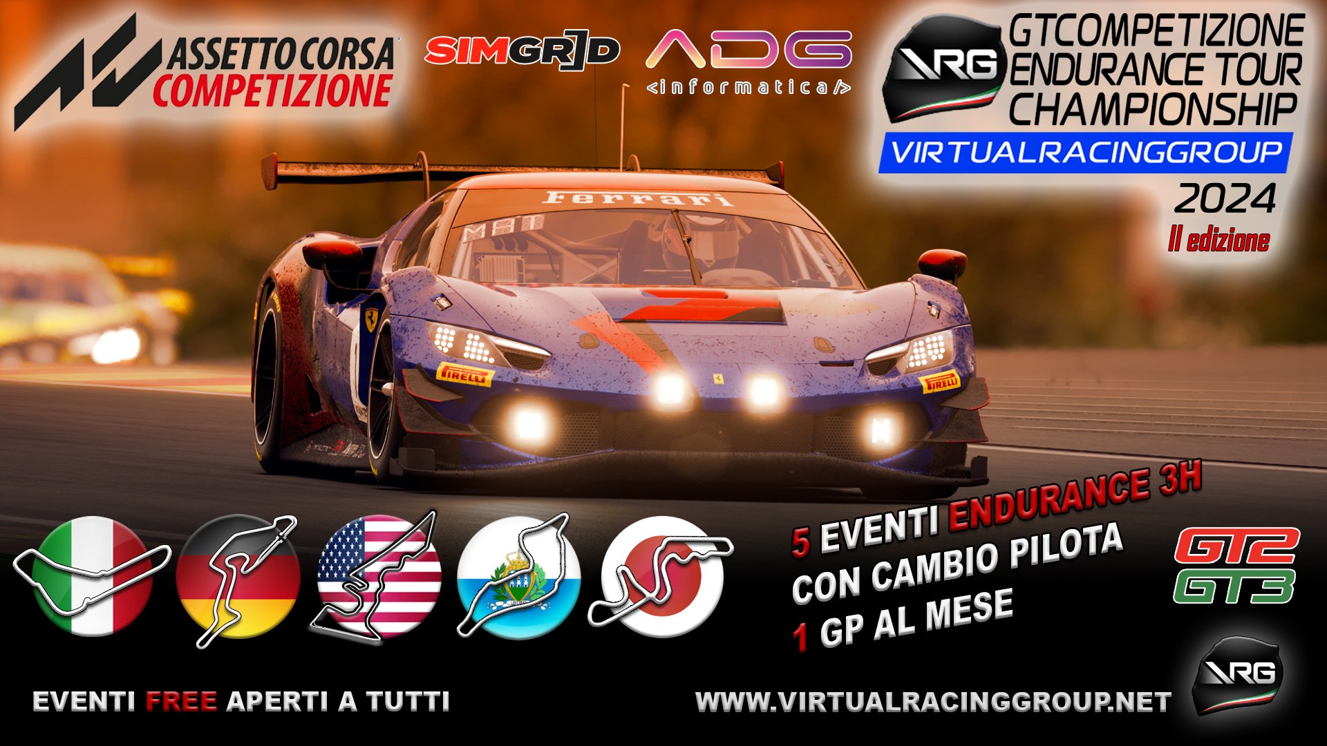 Ultimate Endurance Championship S3 – Campionato Sim Racing Le Mans Ultimate